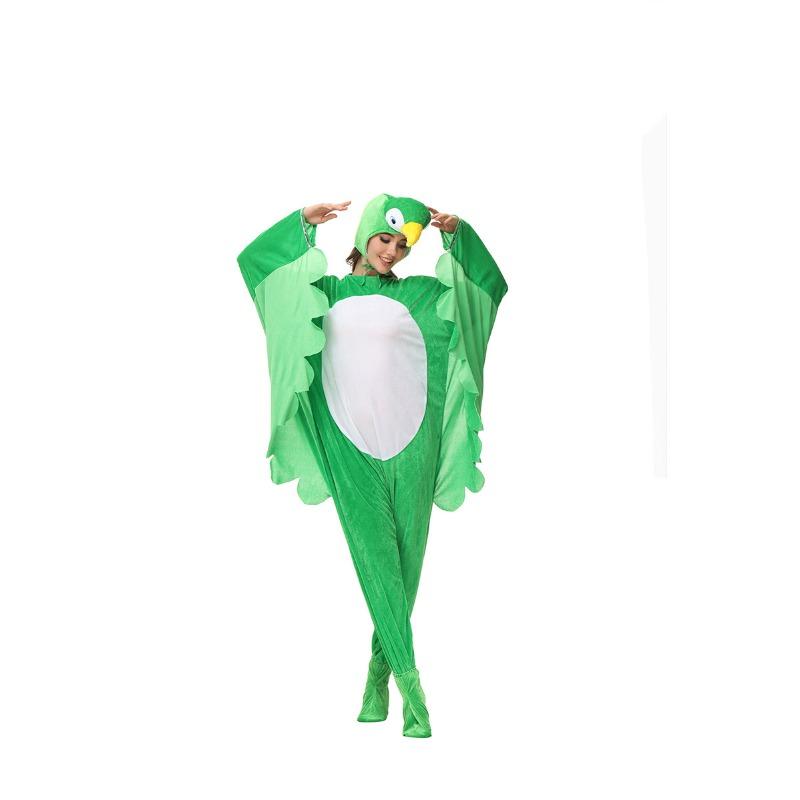 Parent-child Halloween Men and Women Costumes Parrots Animals Movie Costumes Cute Acting Costumes Photography