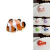 Trendy Mini Hair Clips With Charming Ocean Animal Patterns Ideal For Casual Outfits