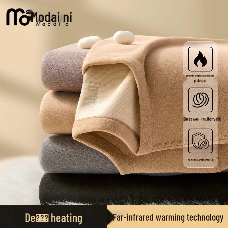 

Men s Modal Wool Silk Thermal Underwear Set 3XL