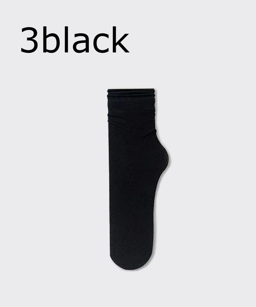 5/10 Pairs Ice Silk Women's Middle Tube Thin Socks Summer Cool Black and White Socks Ice Pile Ladies' Casual Socks