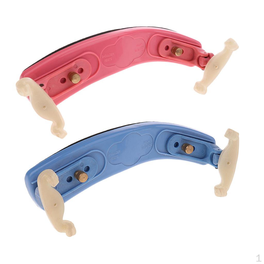 2pcs 1/2 1/4 Violin Shoulder Rest Pad Musical Support For Replacement