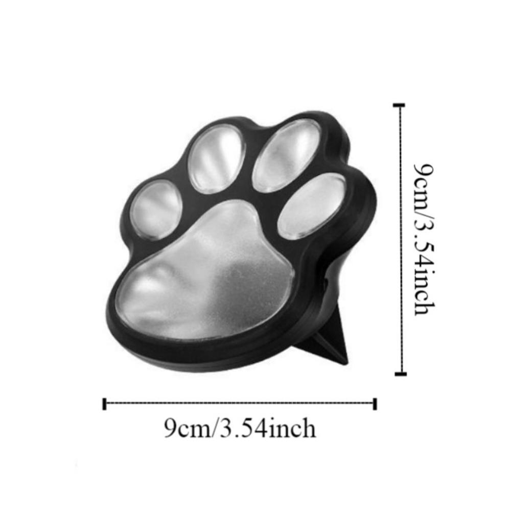 4Pcs Auto on/Off Solar Stone Lamp Energy Saving Outdoor Dog Claw Lamp LED Solar Light  Outdoor