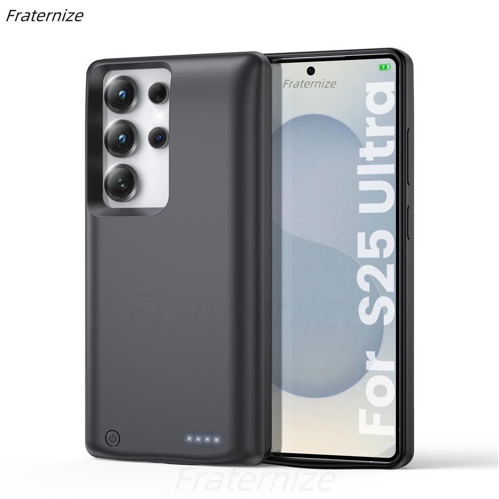 Per Samsung Galaxy S22 S23 S24 S25 Ultra S25 Plus Custodia Caricabatterie Power Bank Ricaricabile Custodia di Ricarica Estesa 10000mAh