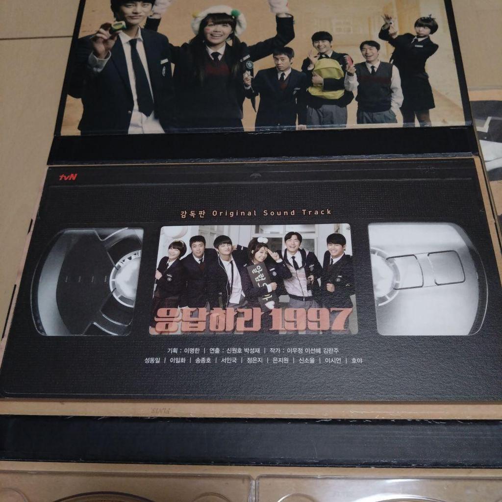 [USED] Reply 1997 Korean Drama OST DVD only!! No CD!!