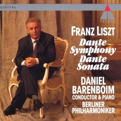 CD LISZT, BARENBOIM; BERLIN PHILHARMON - Liszt;Dante Sym. & Sonata 9031773402 Germany Classical Used