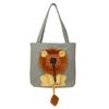 Pet Carrier Bag For Small Dogs And Cats With Lion Design 40x35x10cm