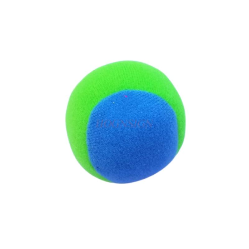10Pcs Sticky Ball Dart Plate Kindergarten Throwing Cloth Sucker Ball Outdoor Parent Child Sports Sandbag Sticky Target Ball