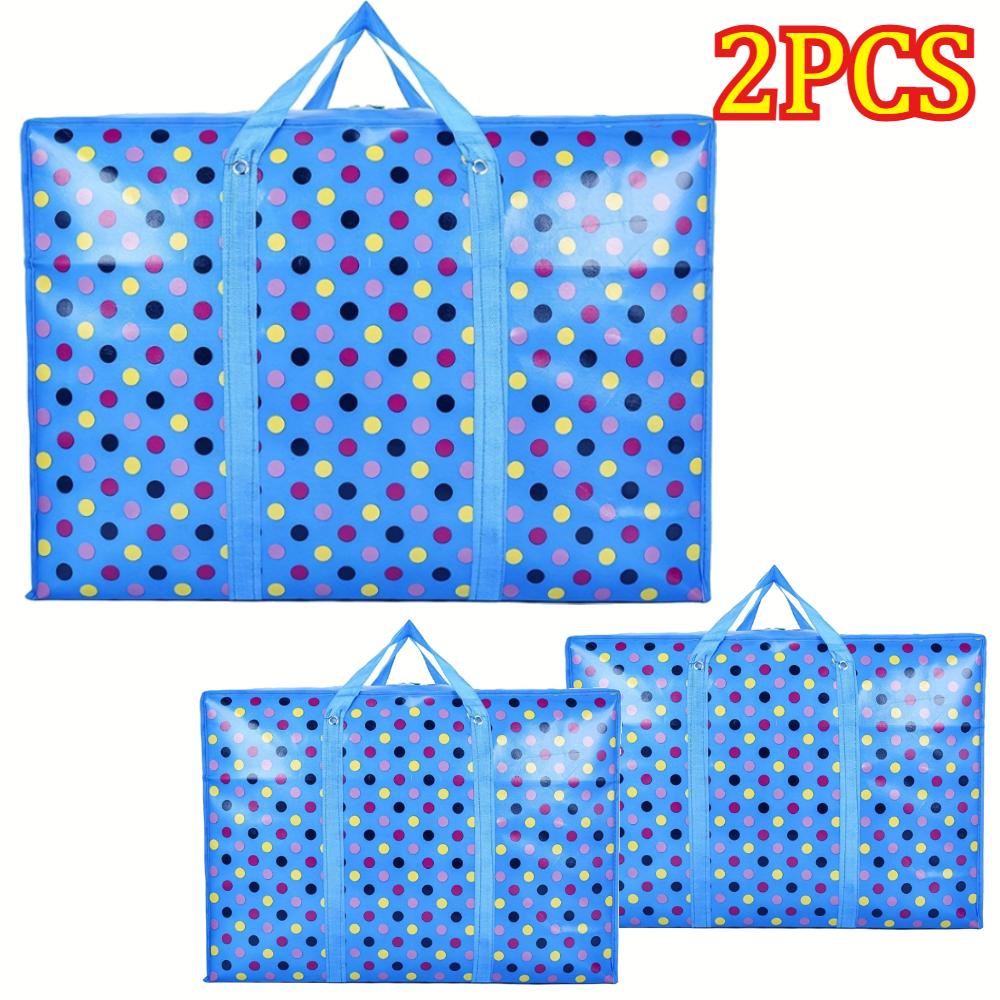 Wardrobe Large Capacity Cotton Quilt Clothes Storage Organizing Bag Student Luggage Storage Bag Toy Miscellaneous Storage Bag