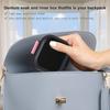 With Drain Basket and Ring Travel Denture Storage Case Double-Layer Retainer Cleaning Box  Travel