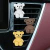 Perfume Decorative Fragrance Clip For Car Air Vent With Teddy Design Bears