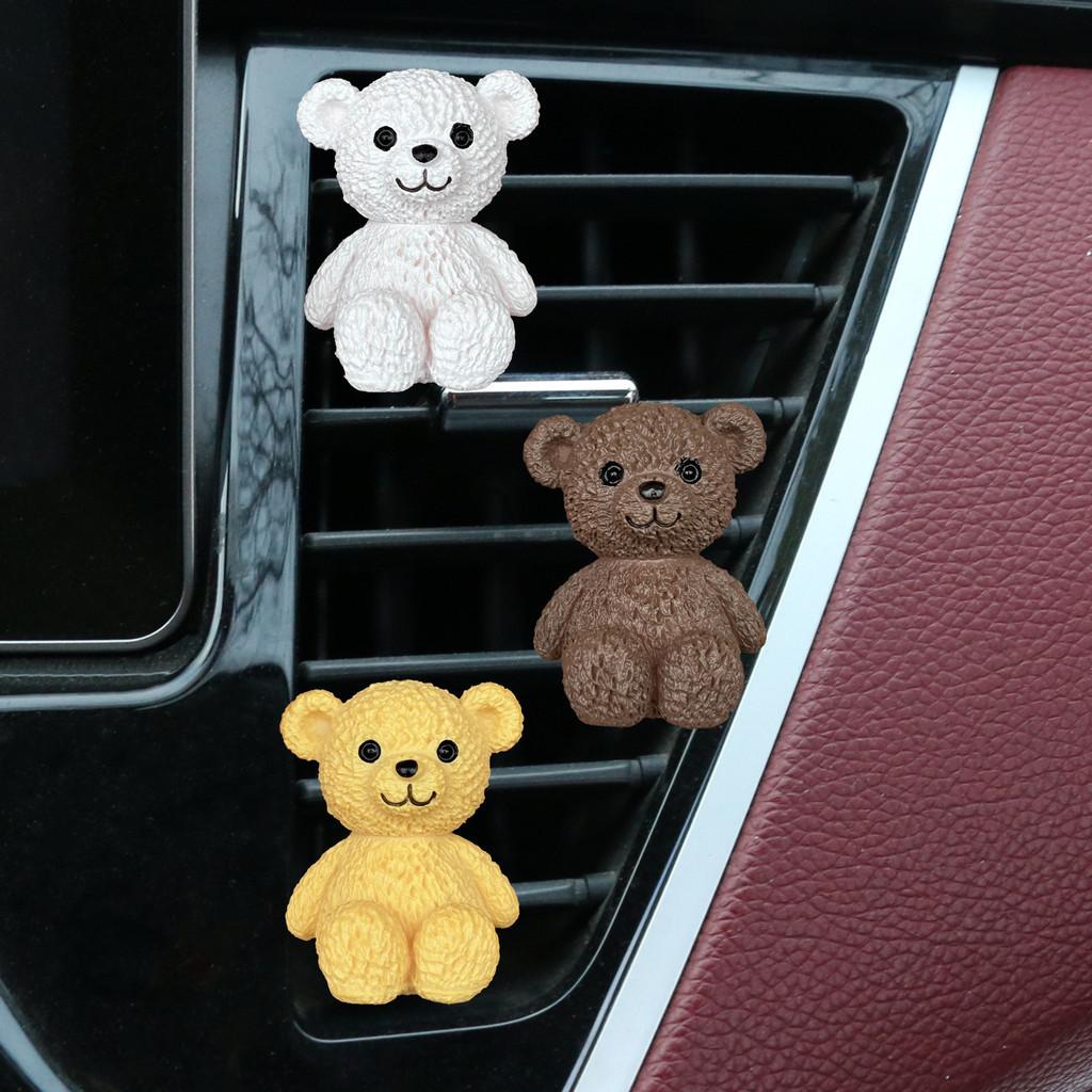 Perfume Decorative Fragrance Clip For Car Air Vent With Teddy Design Bears