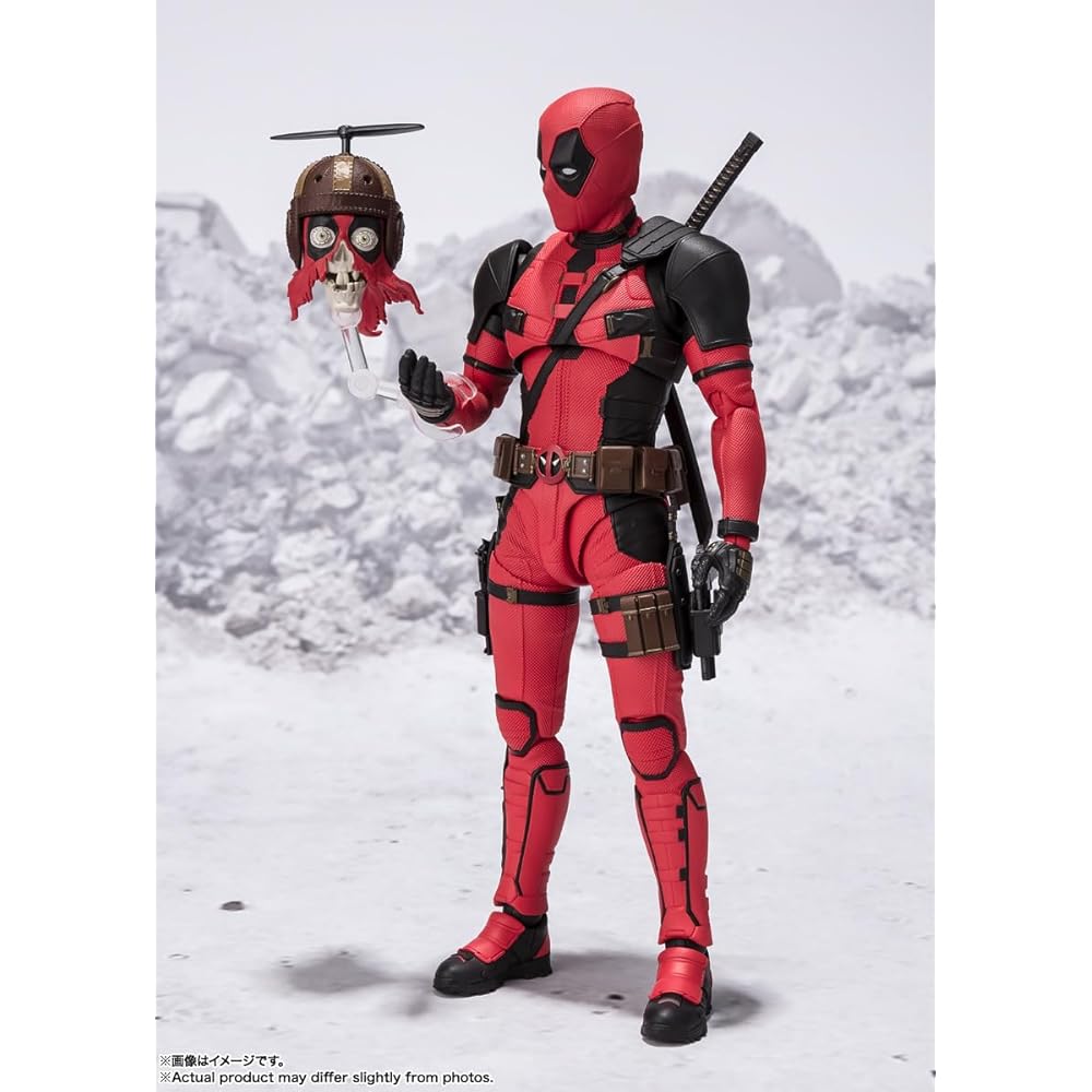 TAMASHII NATIONS S.H. Figuarts Deadpool & Wolverine Action Figure 155mm PVC ABS Painted Movable Collectible