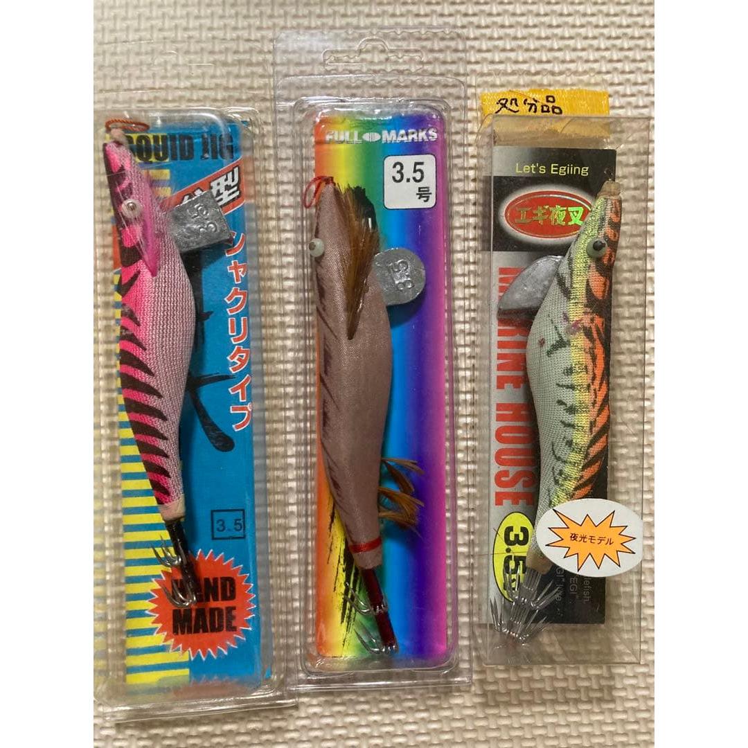 Used Egi No. 3.5 3 sets (Egi Yasha is a disposal item)
