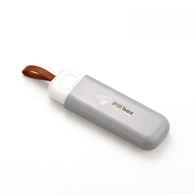 Portable Mini Medicine Box Three-compartment Sealed Moisture-proof Medicine Packaging and Storage Box That Can Be Carried Around