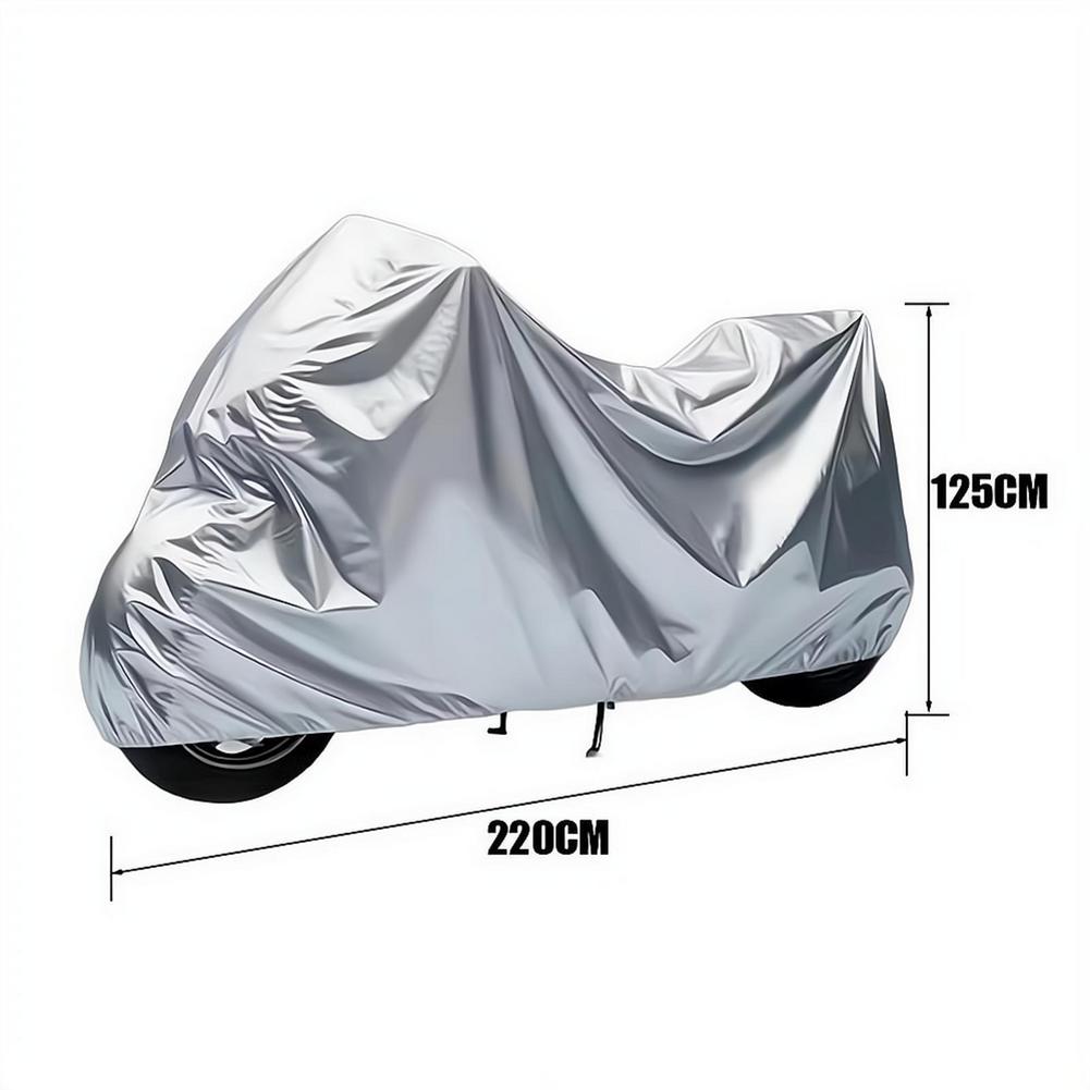Motorcycle Cover Waterproof Outdoor Indoor Uv Protection Dustproof Motorbike Scooter Protective Shield For All Seasons