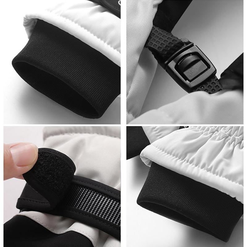 Skihandschuhe Winter Samt Outdoor Reiten rutschfeste wasserdichte verdickte warme Touchscreen-Handschuhe
