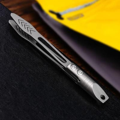 Thick Design Titanium Alloy Tweezers Precision Tool Waterproof CNC Clip Durable Mini Size Anti-Slip Tweezers