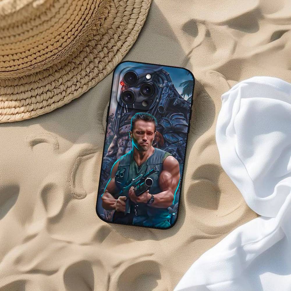 Arnold Schwarzenegger Terminator Phone Case For IPhone 17 16 15 14 13 12 11 PRO MAX PLUS Mini TPU Soft To Skin-friendly Case