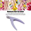 Nail Art Clipper Manicure Nail Tip Cutter Robust Simple Operating Fake False Nail Trimmer for