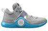 Li Ning WOW 6 Low top Basketball Shoes Men's White Blue ABAM089-81