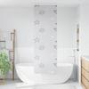 VidaXL Store enrouleur de douche avec cassette largeur du tissu 56 cm, store de douche, store enrouleur de rideau de douche, 4015008