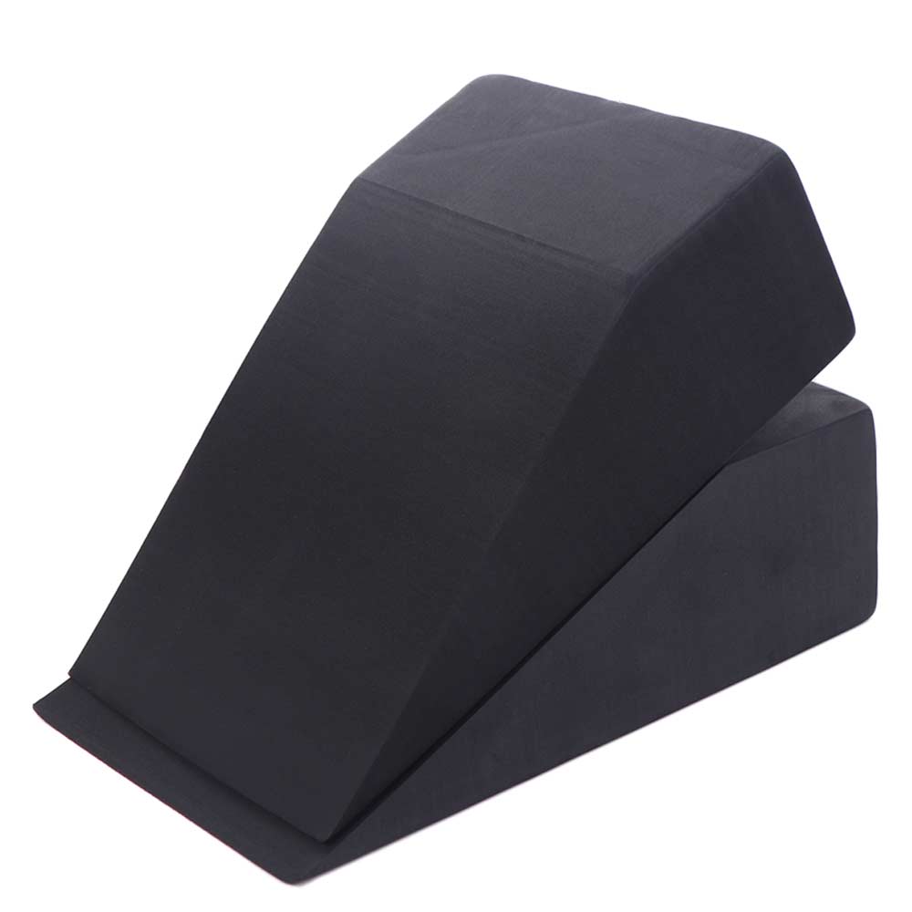 1 pair Non-slip Yoga Wedge Blocks High Density Lightweight Yoga Wedge EVA Gym Blocks  Meditation