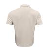 Herren-Oberteil mit Kragen und Reißverschluss, kurzärmlig, lässiges Sport-Hosen-Set