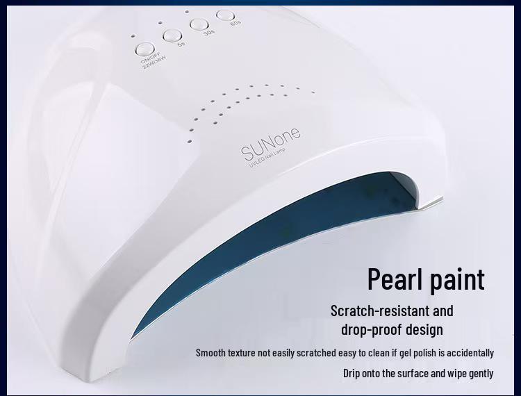 SUN12C34S 48W Nail Lamp: Touchscreen, Intelligent Induction Phototherapy System