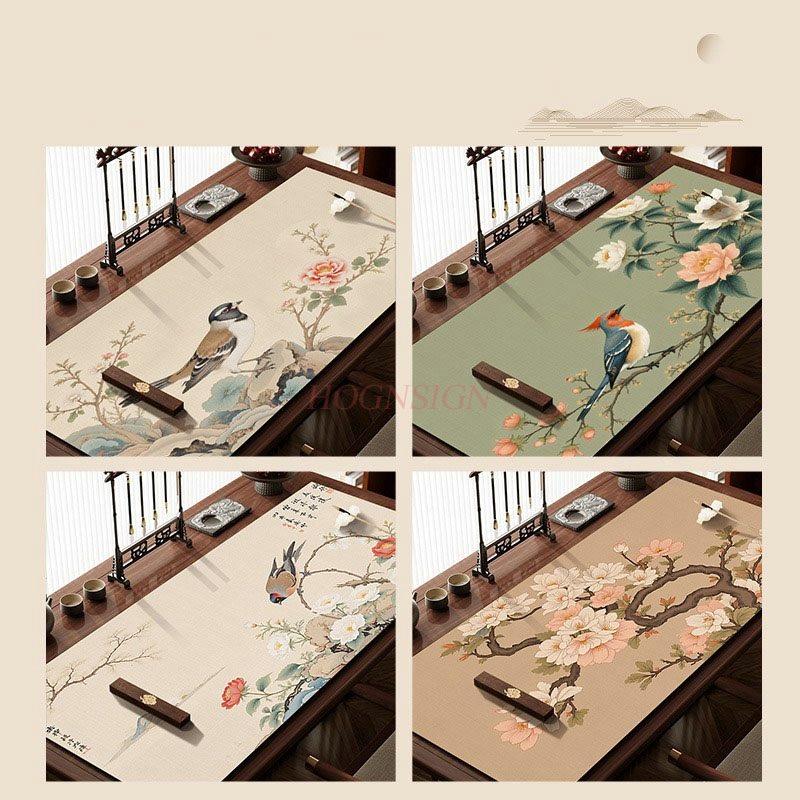 1pcs New Chinese Style Absorbent Tablecloth, Felt Pad, Calligraphy Felt Cloth, Painting Felt Supplies, Brush Writing Pad Cloth