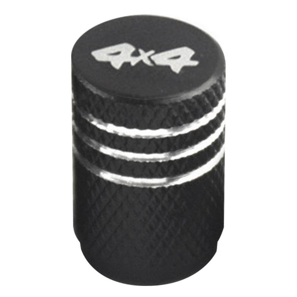 Aluminum Alloy Valve Stem Tire Valve Cap Laser Car Logo Unique Car Tire Decoration Screw-on Small Accessories