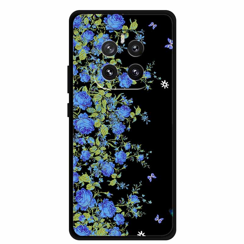For Honor GT Pro 5G Phone Case Lovely Cartoon Cat Black Silicone Soft Back Cover For Honor GT Pro Case G T Pro Coque 6.78" Shell