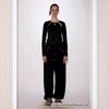 Korean High Waist Drawstring Sweatpants for Women - Casual Loose-Fit Streetwear Straight Trousers