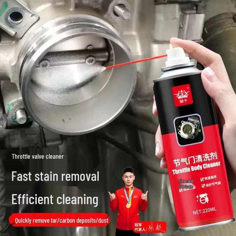 Throttle & Carburetor Carbon Cleaner - Removes Grease, Oil Stains & Sludge Without Damaging Plating