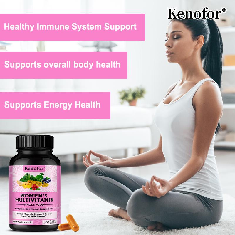 Kenofor Complex Vitamin Capsules Contain 20+vitamins, Minerals and Organic Cranberries and Other Plant Extracts To Boost Immunity