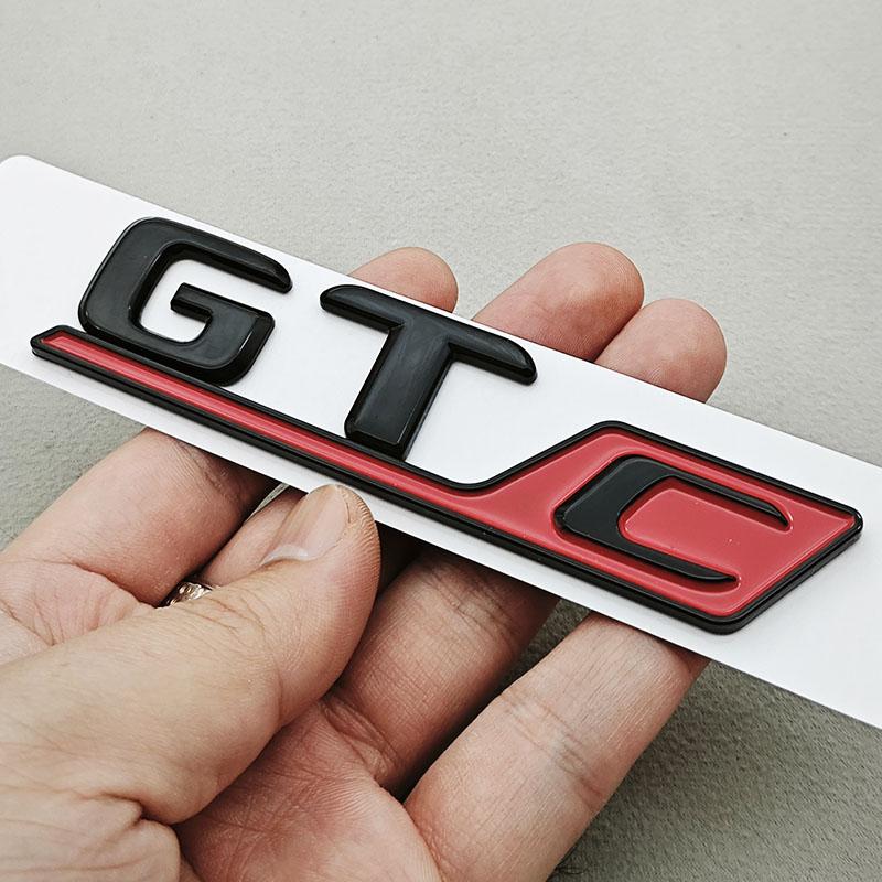 MZT3 Logo GT C GT Letters For Mercedes Benz AMG GT GTC Badge Emblem Stricker - Rear Trunk Decals Tail Exterior Accessories