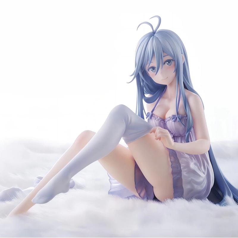 Anime Girl Figure Model Statue Vladilena Milize 10cm 86-Eighty Six Pajamas Collection Desktop Decoration Ornament Toy Gift