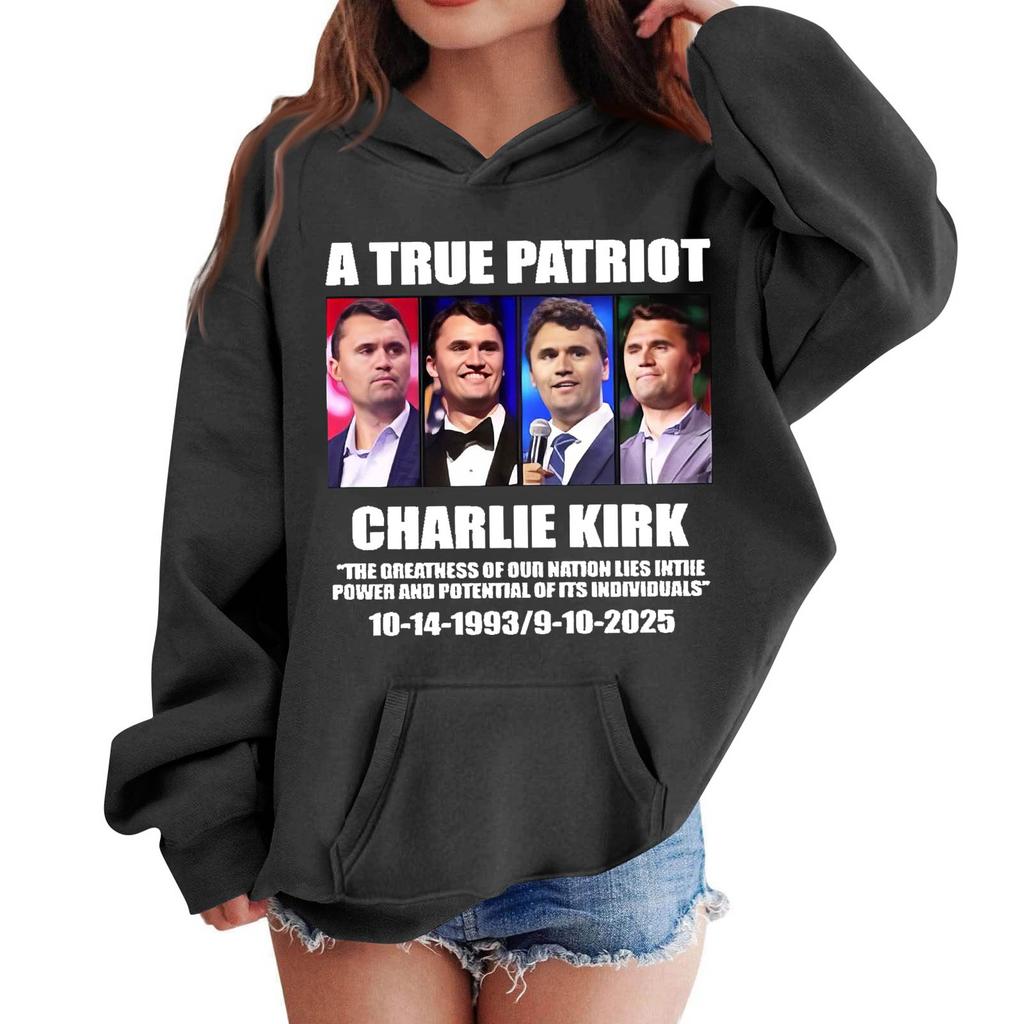 Kids' Fashion Printed Pullover Casual Long-Sleeve Crewneck Hoodie Top