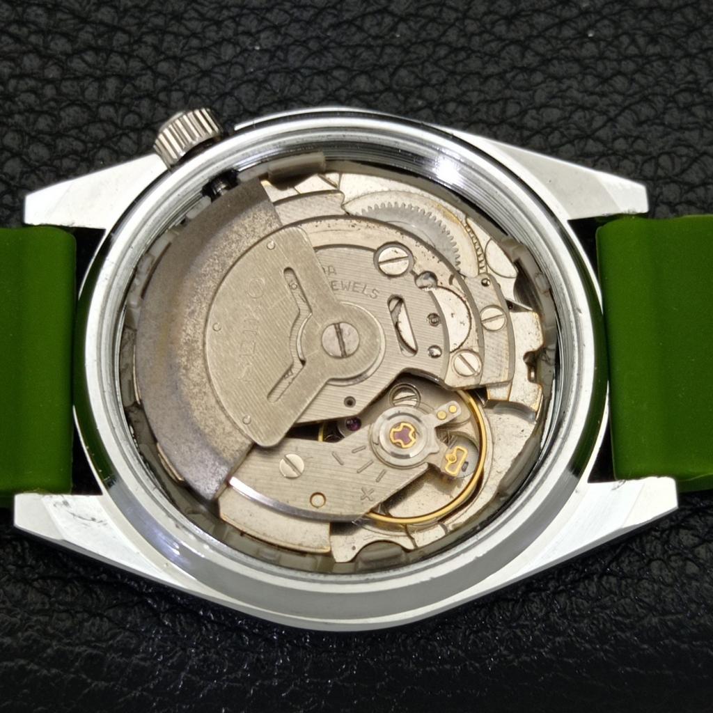 AUTOMATIC VINTAGE REFURBISHED SEIKO 5 JAPAN MENS GREEN DIAL WATCH a440535-9 Sk-a440535-1