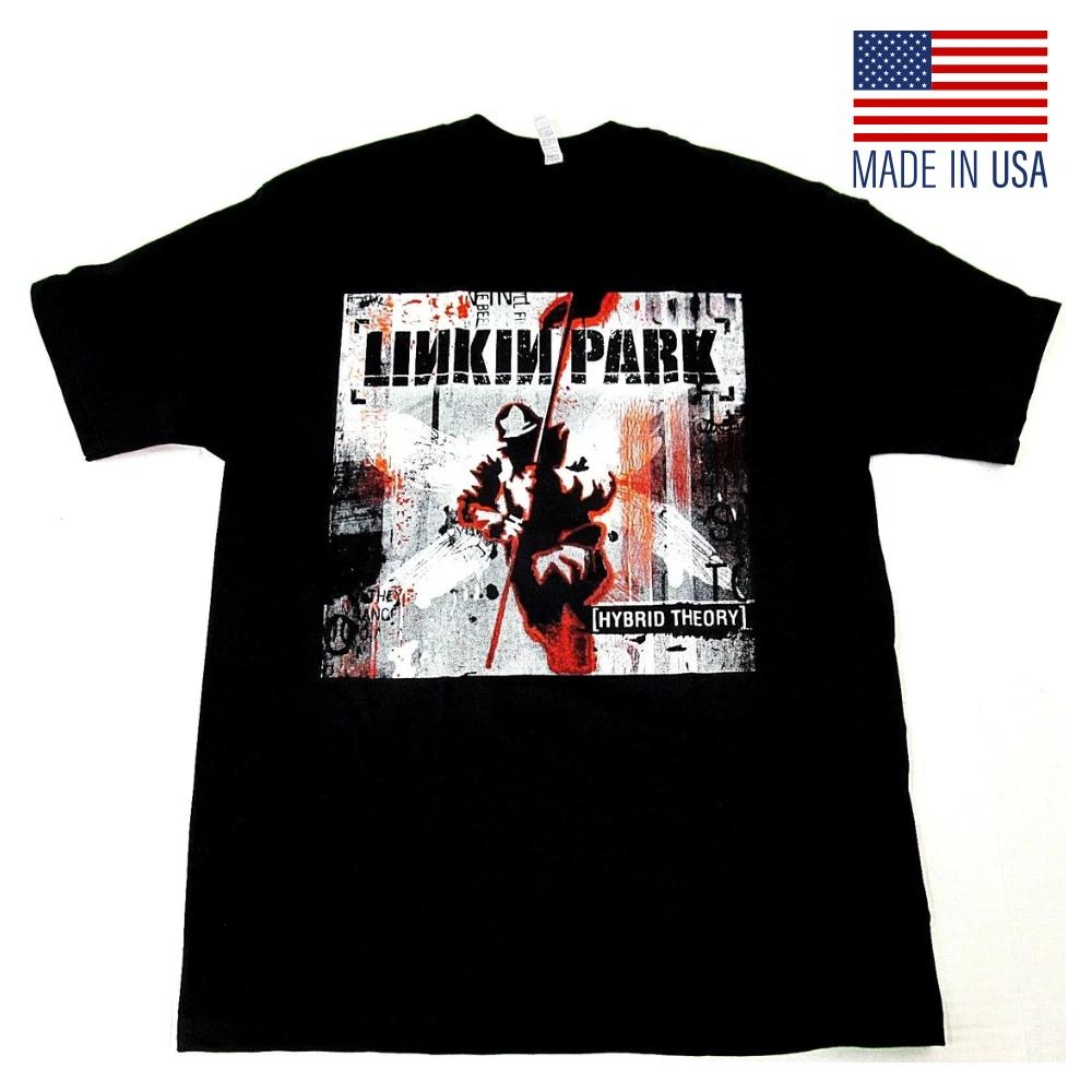 

LINKIN PARK Hybrid Theory Футболка Мужская Черная Новая - Репринт Размеры S-5XL S