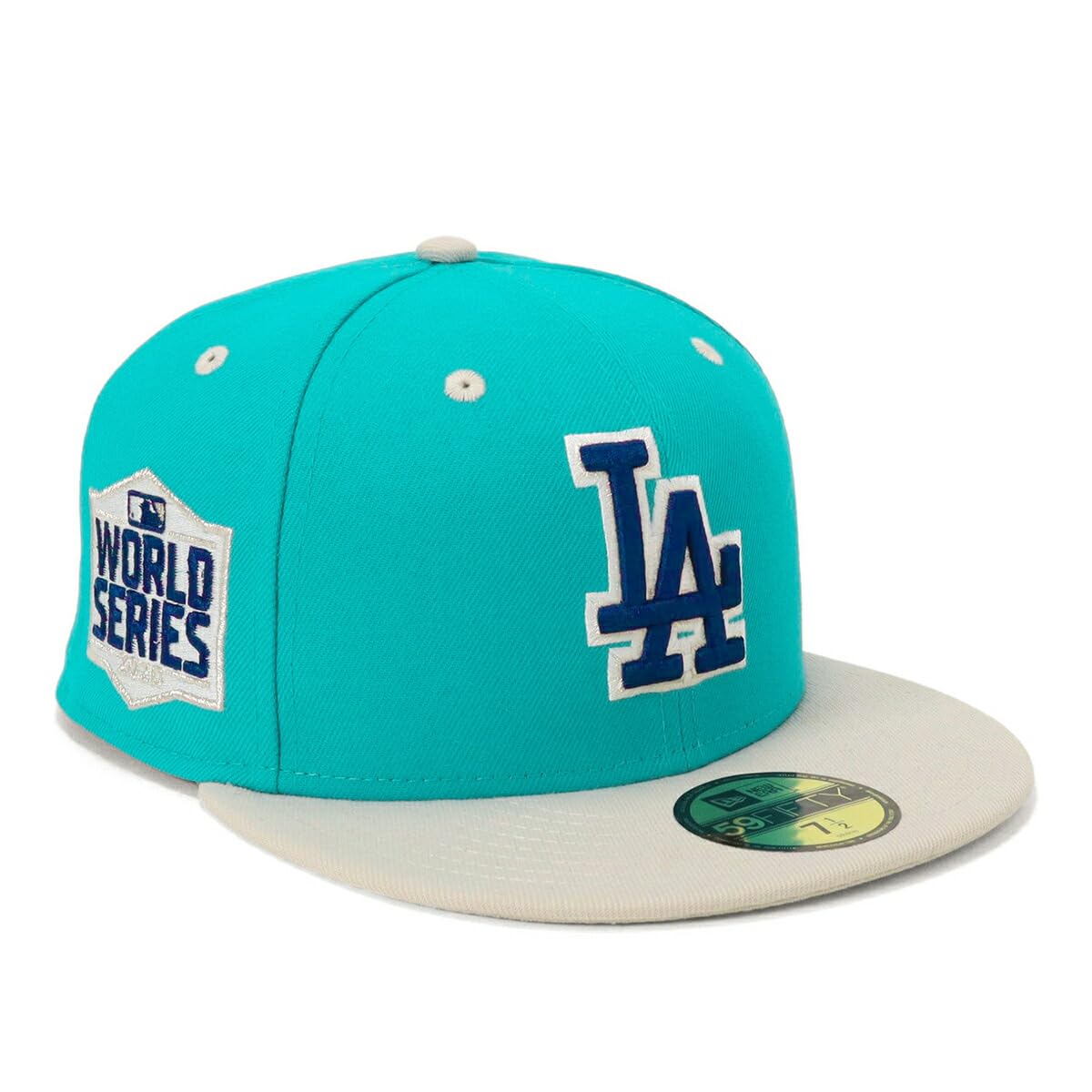 

New Era Кепка 59FIFTY MLB Los Angeles Dodgers Shohei Ohtani LA Синяя 7 БОКОВОЙ ПАТЧ КРОССОВКИ ONSPOTZ Эксклюзив и 5950 Боковой Патч Прямой Плоский Козырек