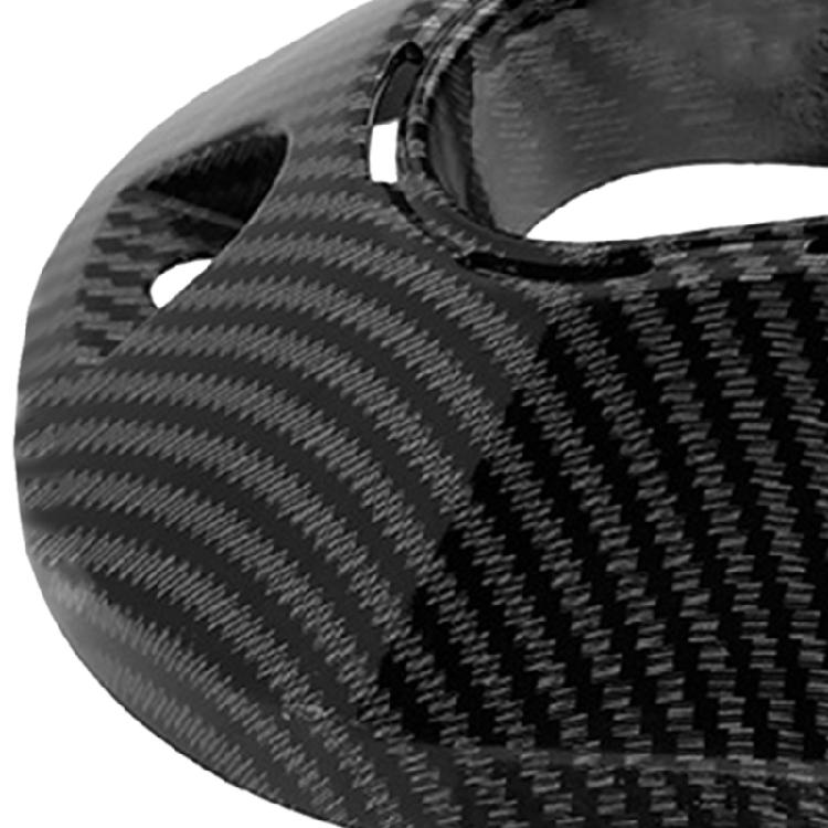 Universal Motorcycle Tailpipe Exhaust Port Guard Fit for CLICK160 Models ABS Construction Enhanced Safety Carbon Texture