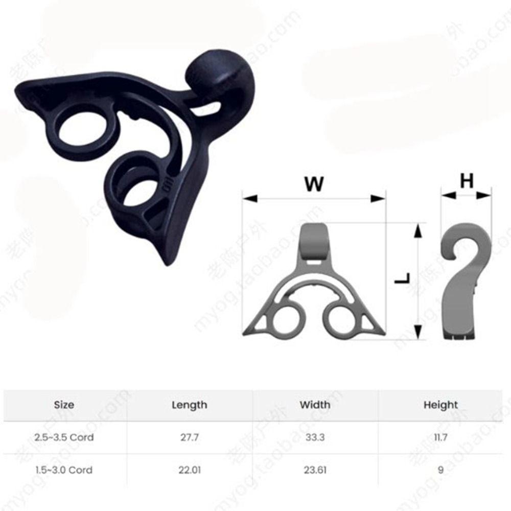 Купить 2Pcs Plastic Snap Buckles Clip Elastic Ropes Buckles Boat Kayak