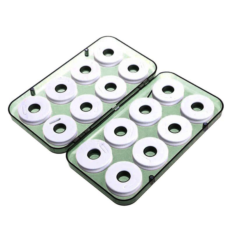 8/16pcs Foam Spools Line Box Winding Board Fishing Line Shaft Fishing Lure Hook Rig Bait Storage Case Pesca Fishing Tackle Box
