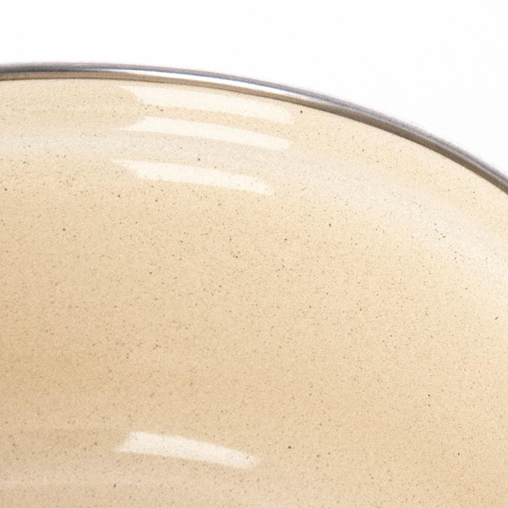 Enameled Pot for Traditional Cooking On Gas Induction 14 Cm 0.95L