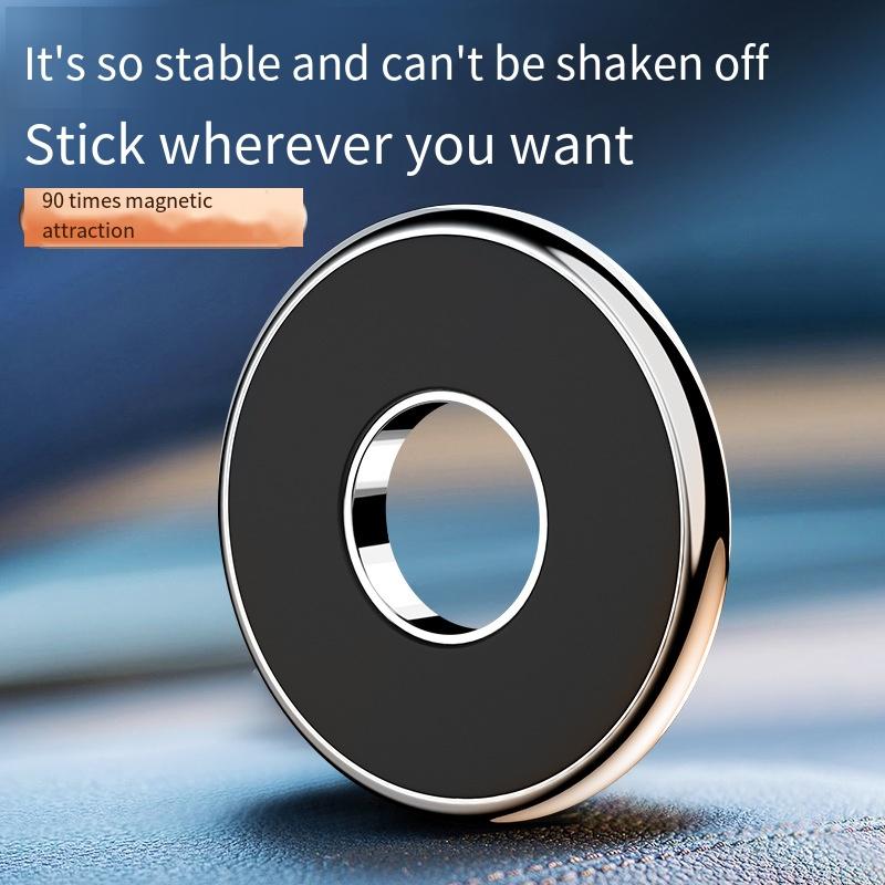 1PC Car Magnetic Mobile Phone Navigation Support, Multi-functional Strong Magnetic Magnet Bracket, Metal Random Magnet Magnetic Attraction