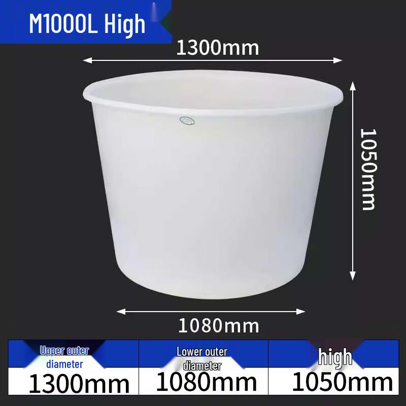 PE Plastic Round Storage Barrel