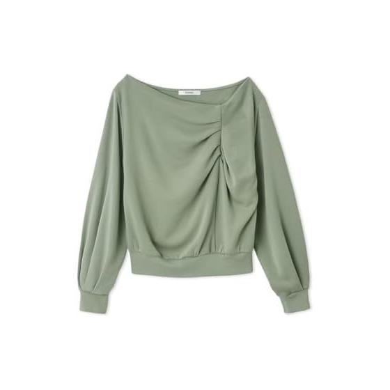 [Sneider] Tuck Detail Sweat Pullover SWCT254213 Women s