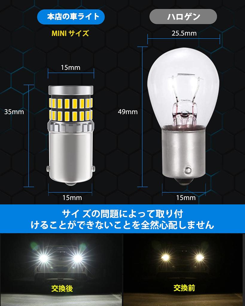 -24V S25 LED Single Bulb, White Back Lamp, BA15S, P21W, G18, 180 Degree Different,