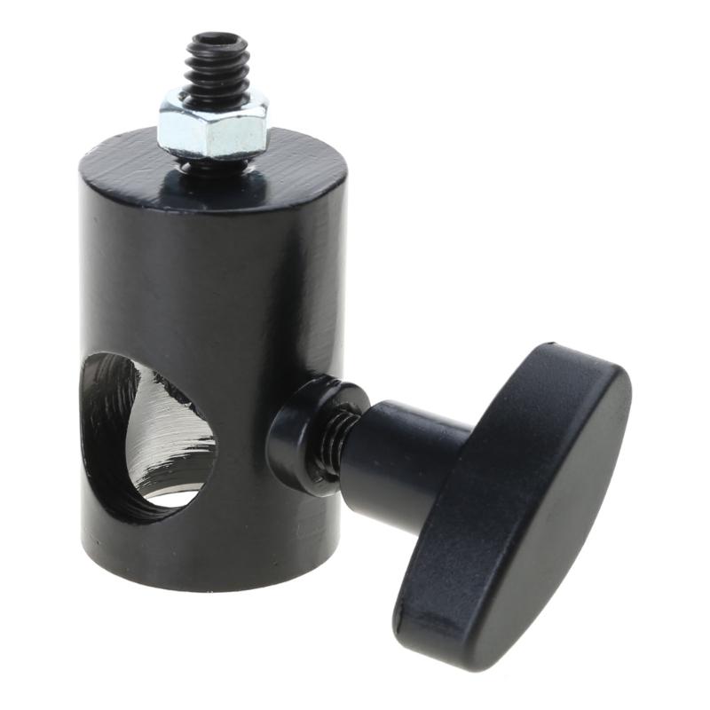Schneller Adapter Konverter für Lichtstativ Blitzlicht 3/8 Zoll Gewindebolzen auf 1/4 Zoll Gewinde Halterungsadapter Fotostudio