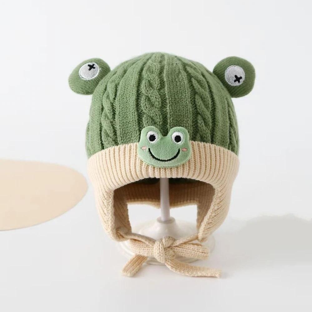 Cold-Resistant Toddler's Plush Knitted Hat Breathable Kids Ear Protection Hat Winter Season
